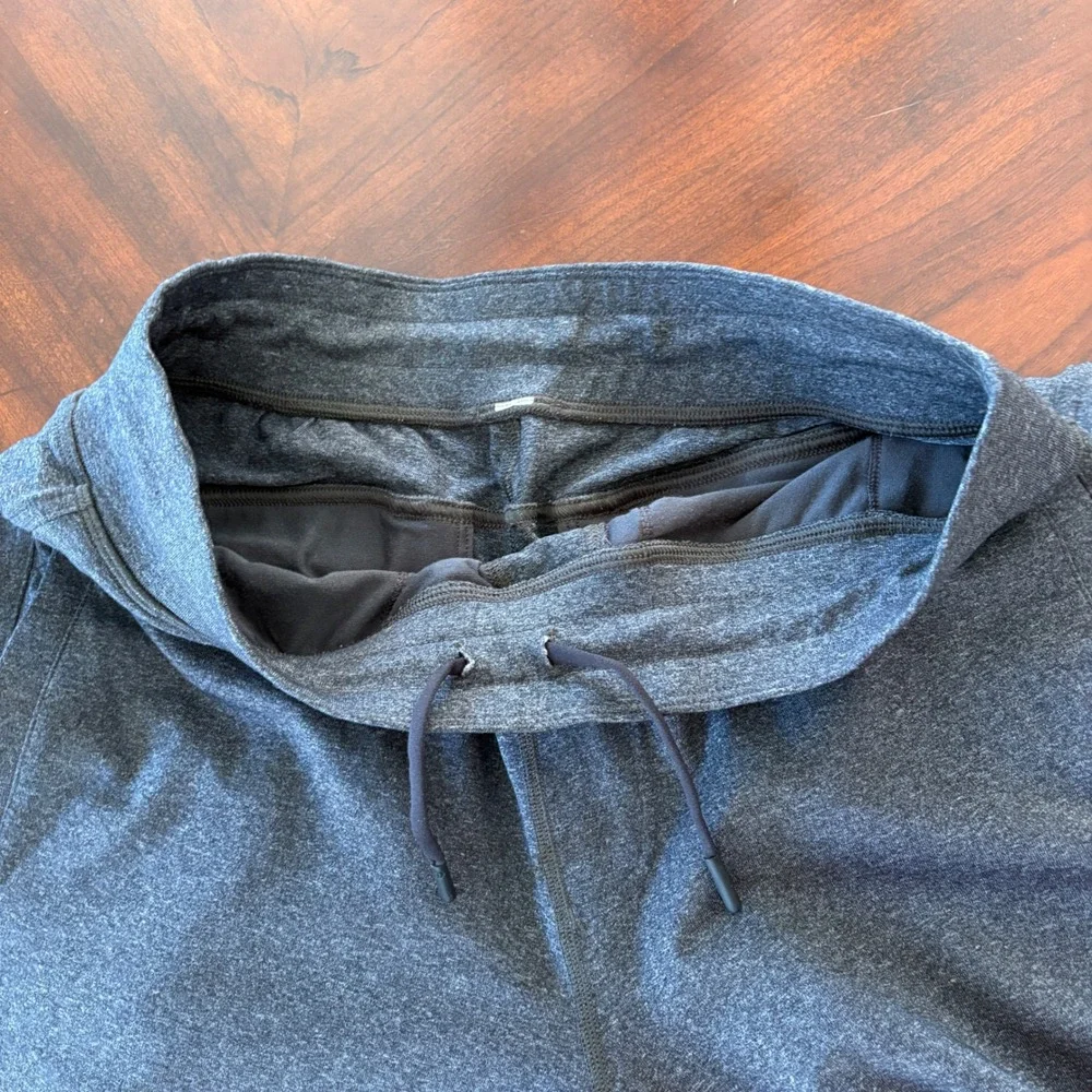 Lululemon‎ Kung Fu Pants Medium Mens Charcoal Gray Gorpcore Sweatpant Tech